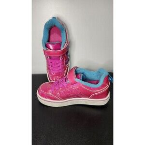 Heelys Kids Bolt Plus X2 Lighted Roller Shoes Pink Blue Size 1 Used Fun Gift